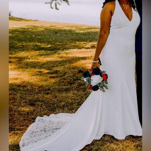 David’s Bridal Wedding gown size 10